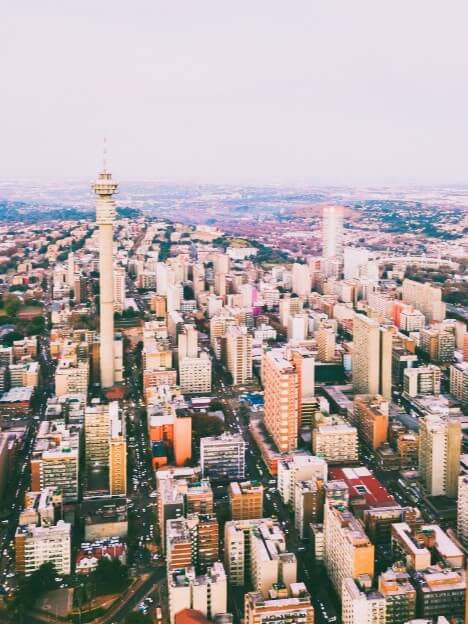Flights to Johannesburg